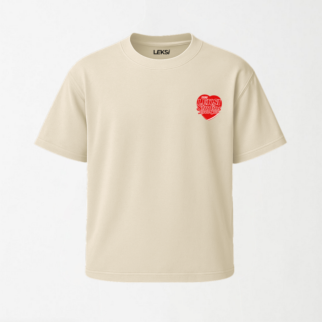Lovers Club - Round Neck Unisex T Shirt S - Premium Unisex Graphic T-Shirt | LEKSI Pakistan