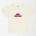Main Character Angel Y2K Baby Tee XXS - Premium Unisex | LEKSI Pakistan
