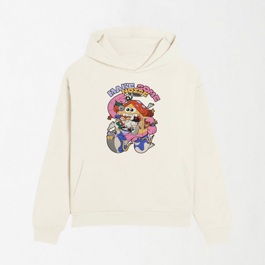 Make Some Noise - Graphic Hoodie S - Premium Unisex | LEKSI Pakistan