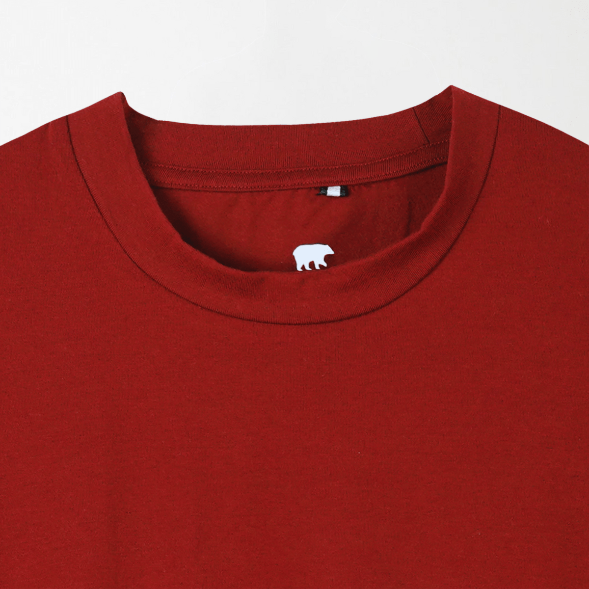 Maroon - Plain Round Neck Unisex Plain T-Shirt XXS - Premium Unisex | LEKSI Pakistan