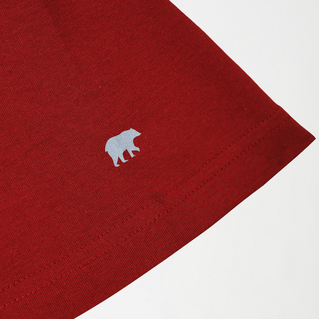 Maroon - Plain Round Neck Unisex Plain T-Shirt XXS - Premium Unisex | LEKSI Pakistan