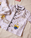 Minion’s Night Suit Set 3 - 4 Years - Premium Unisex | LEKSI Pakistan