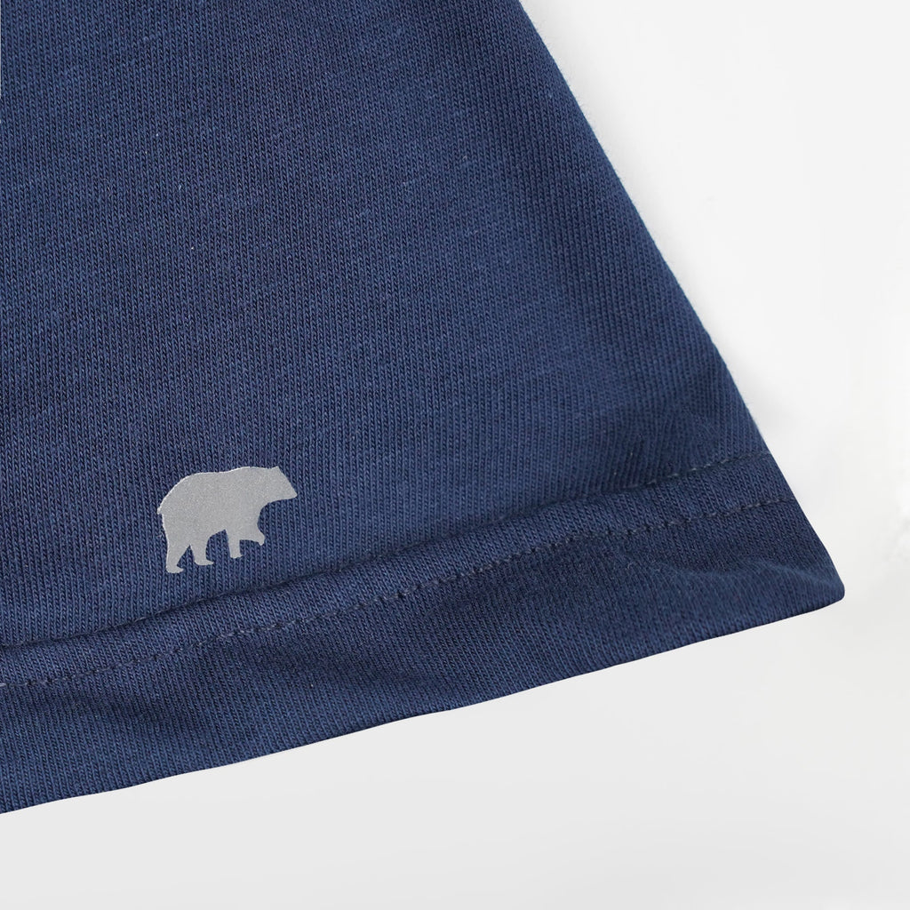 Navy Blue - Plain Round Neck Unisex T-Shirt XXS - Premium Unisex | LEKSI Pakistan