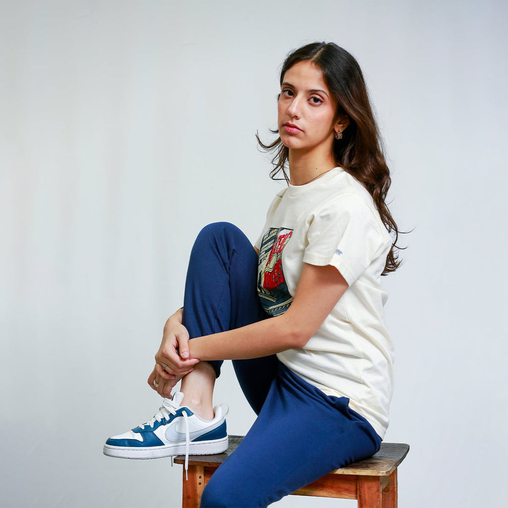 Navy Blue Unisex Sweatpants - French Terry (Summer - Friendly) XS - Premium Unisex Sweatpants | LEKSI Pakistan