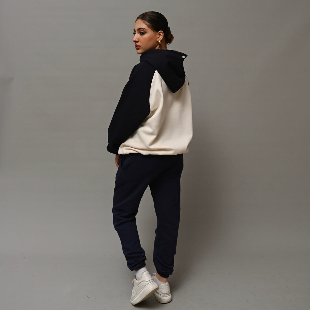 Navy Blue Unisex Sweatpants - French Terry (Summer - Friendly) XS - Premium Unisex Sweatpants | LEKSI Pakistan