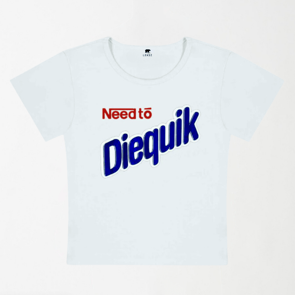 Need To Diequik Y2K Baby Tee XXS - Premium Unisex | LEKSI Pakistan