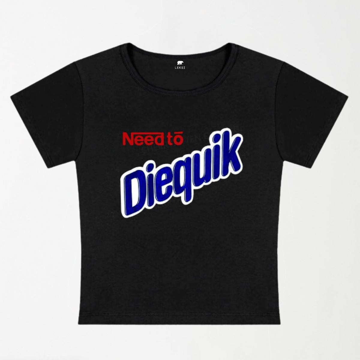 Need To Diequik Y2K Baby Tee XXS - Premium Unisex | LEKSI Pakistan