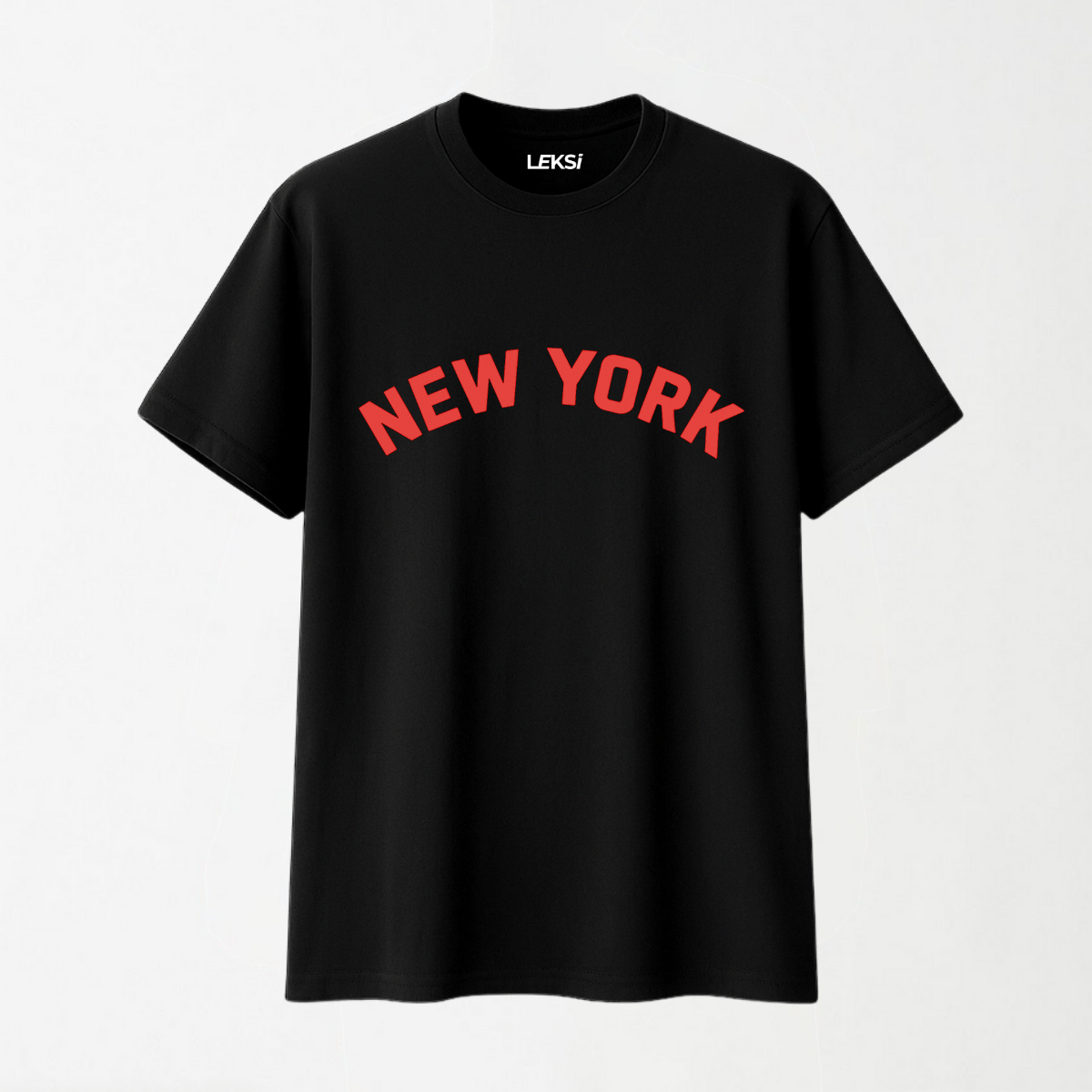 New York - Round Neck Unisex T Shirt S - Premium Unisex Graphic T-Shirt | LEKSI Pakistan