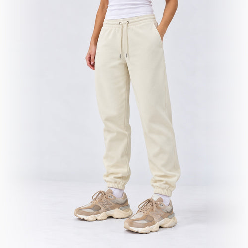 Off White Unisex Sweatpants - French Terry (Summer-Friendly) XS - Premium Unisex Sweatpants | LEKSI Pakistan