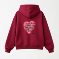 Overflowing - Valentines Special Graphic Hoodie S - Premium Unisex Raglan Hoodie | LEKSI Pakistan