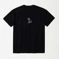 OVO (White Owl) - Black Round Neck Unisex T-Shirt XXS - Premium Unisex Graphic T-Shirt | LEKSI Pakistan