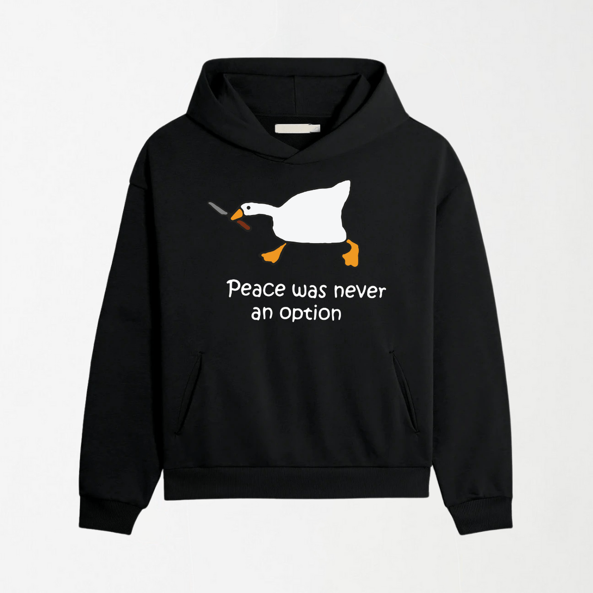 Peace Was Never An Option - Graphic Hoodie S - Premium Unisex | LEKSI Pakistan