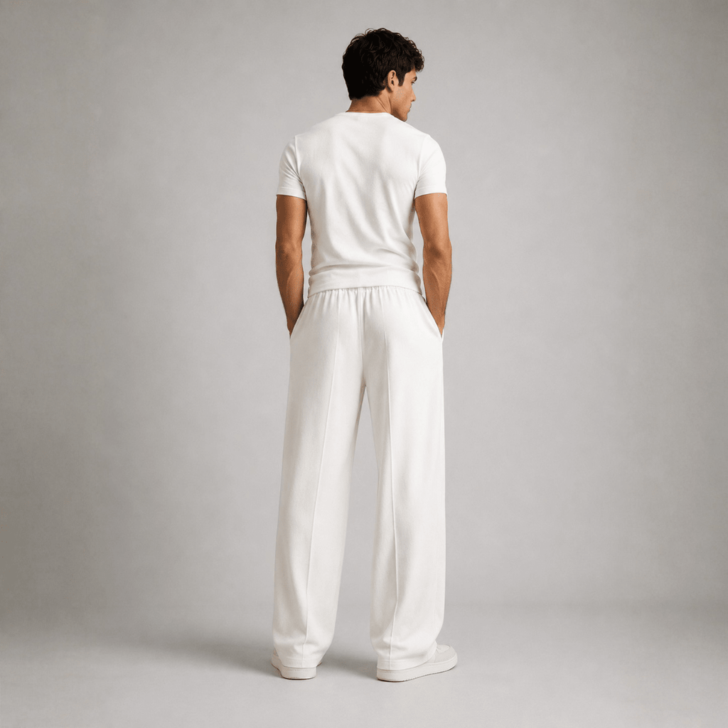 Pearl Wide-Leg Pull-On Trousers XS - Premium Unisex | LEKSI Pakistan