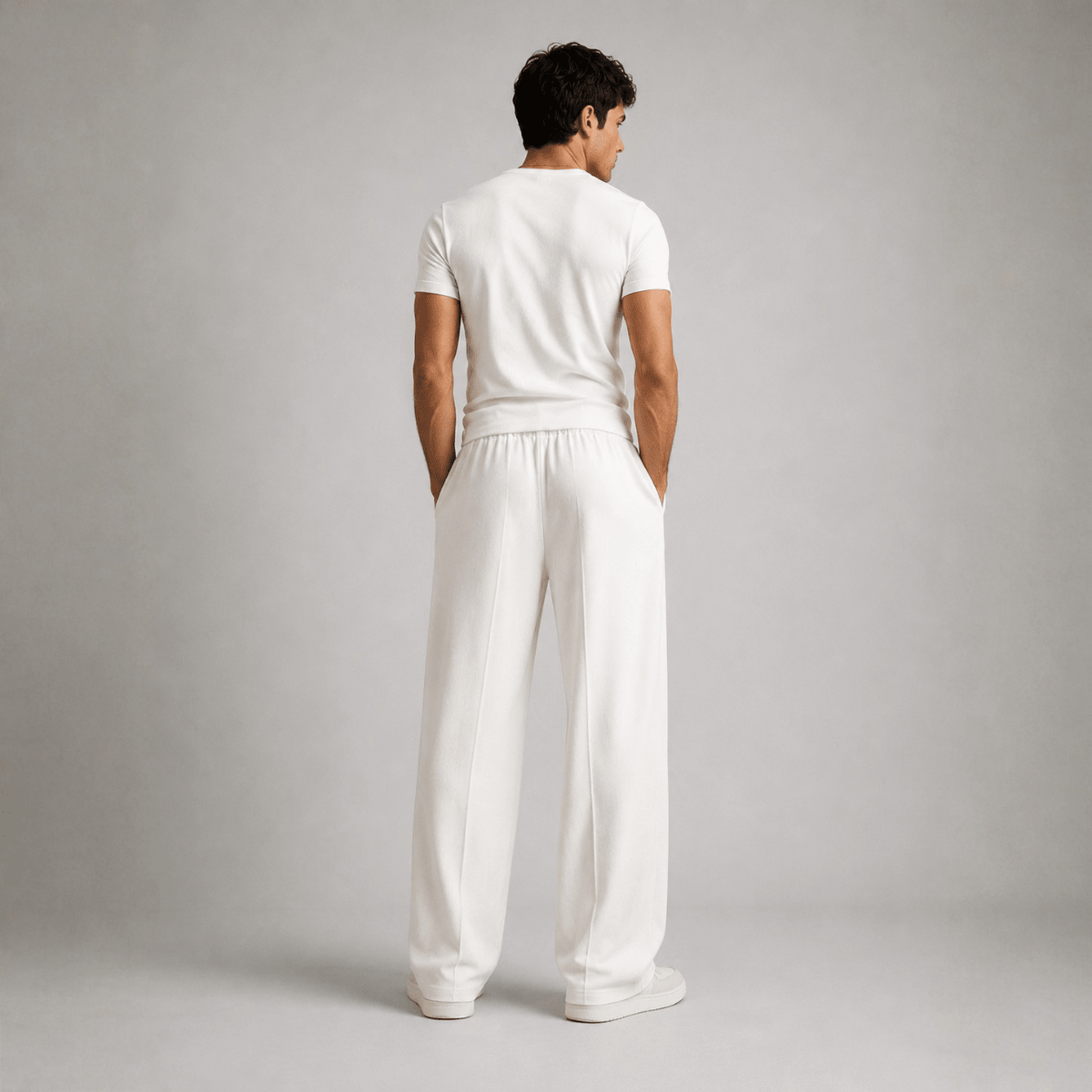 Pearl Wide-Leg Pull-On Trousers XS - Premium Unisex | LEKSI Pakistan