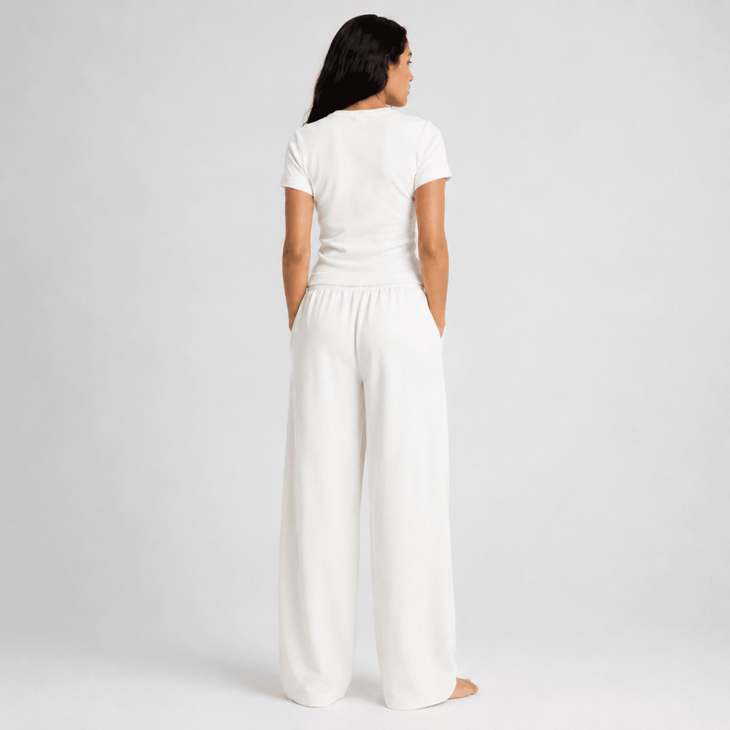 Pearl Wide-Leg Pull-On Trousers XS - Premium Unisex | LEKSI Pakistan