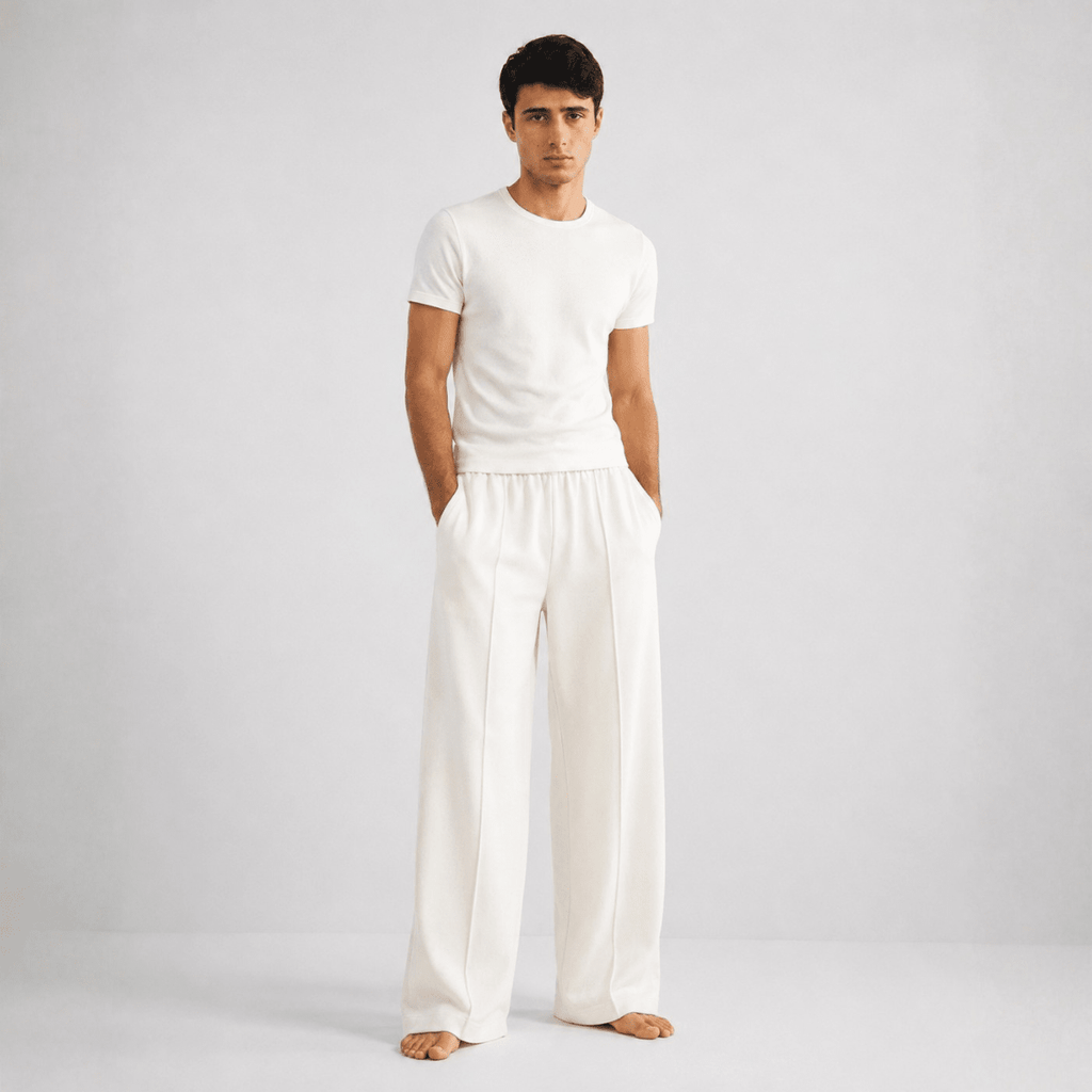 Pearl Wide-Leg Pull-On Trousers XS - Premium Unisex | LEKSI Pakistan