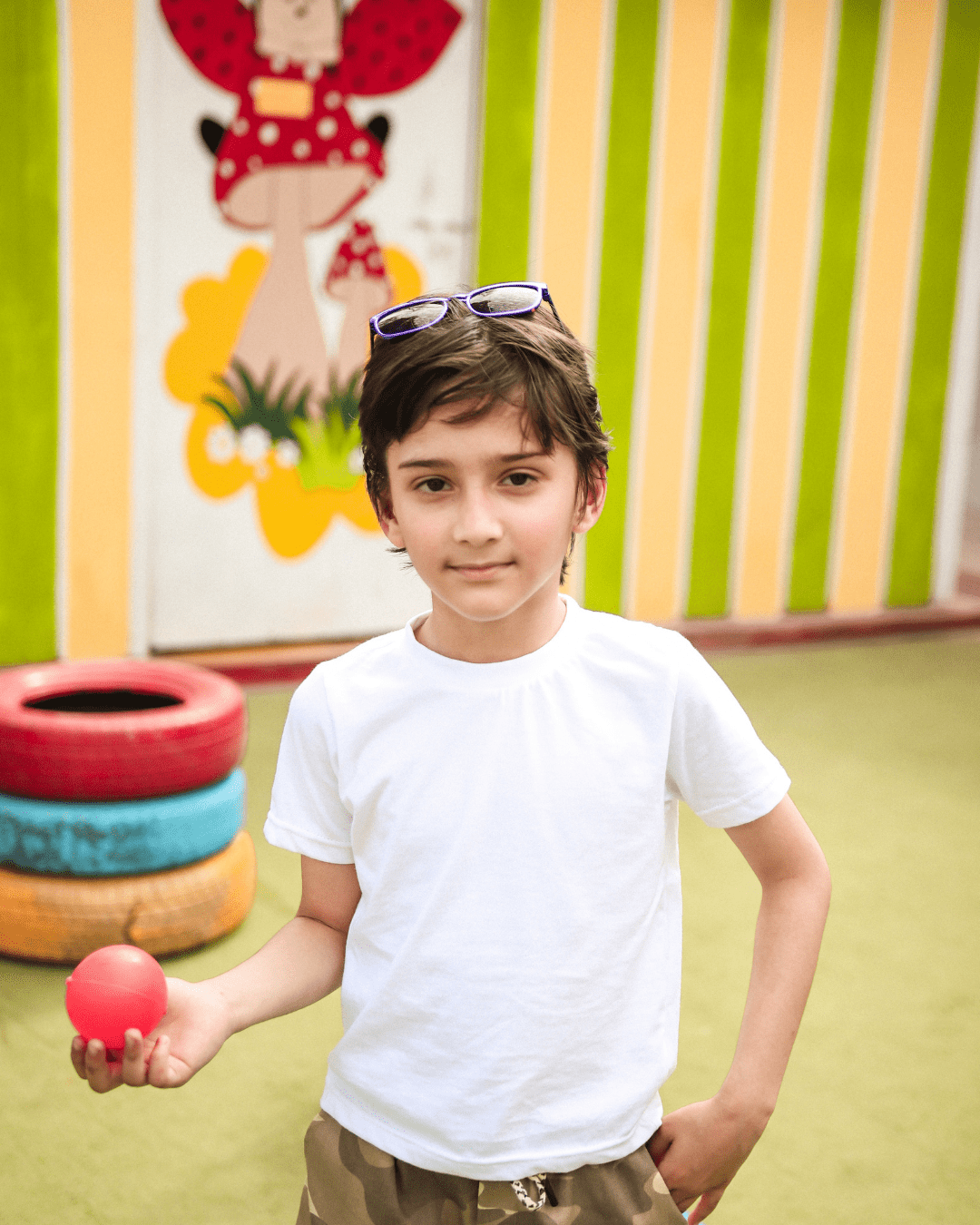 Plain White Unisex Kids T-Shirt 3 - 6 Months - Premium Unisex | LEKSI Pakistan