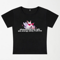 Please Keep Away From Me Y2K Baby Tee XXS - Premium Unisex | LEKSI Pakistan