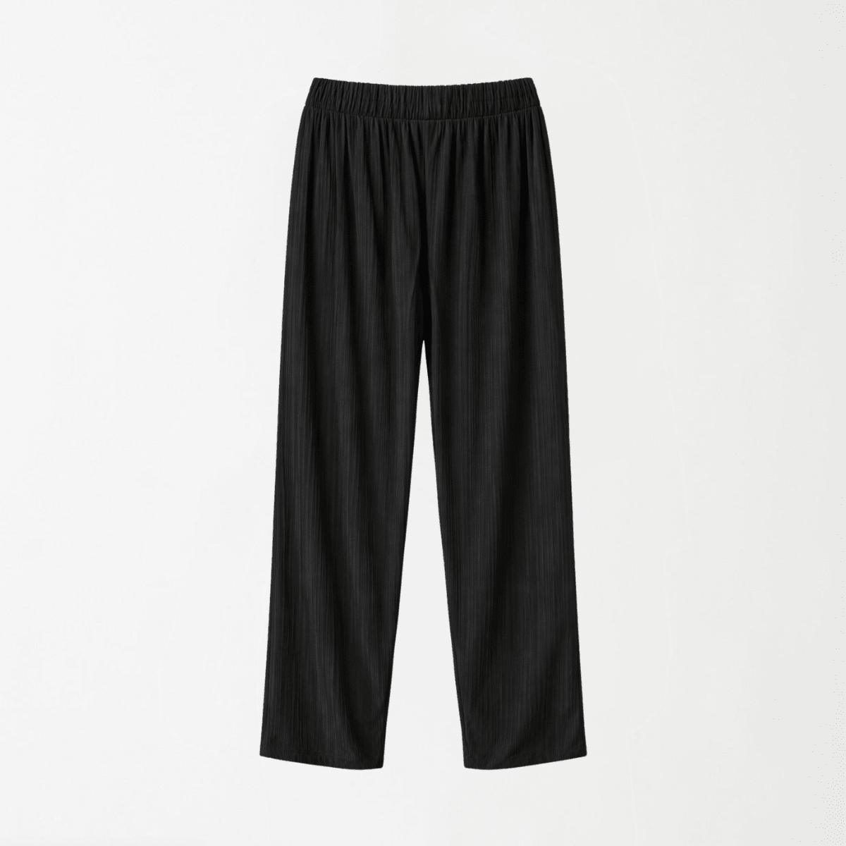 Plissé Straight - Leg Pants XS - Premium Unisex Baggy Pleated Pants | LEKSI Pakistan