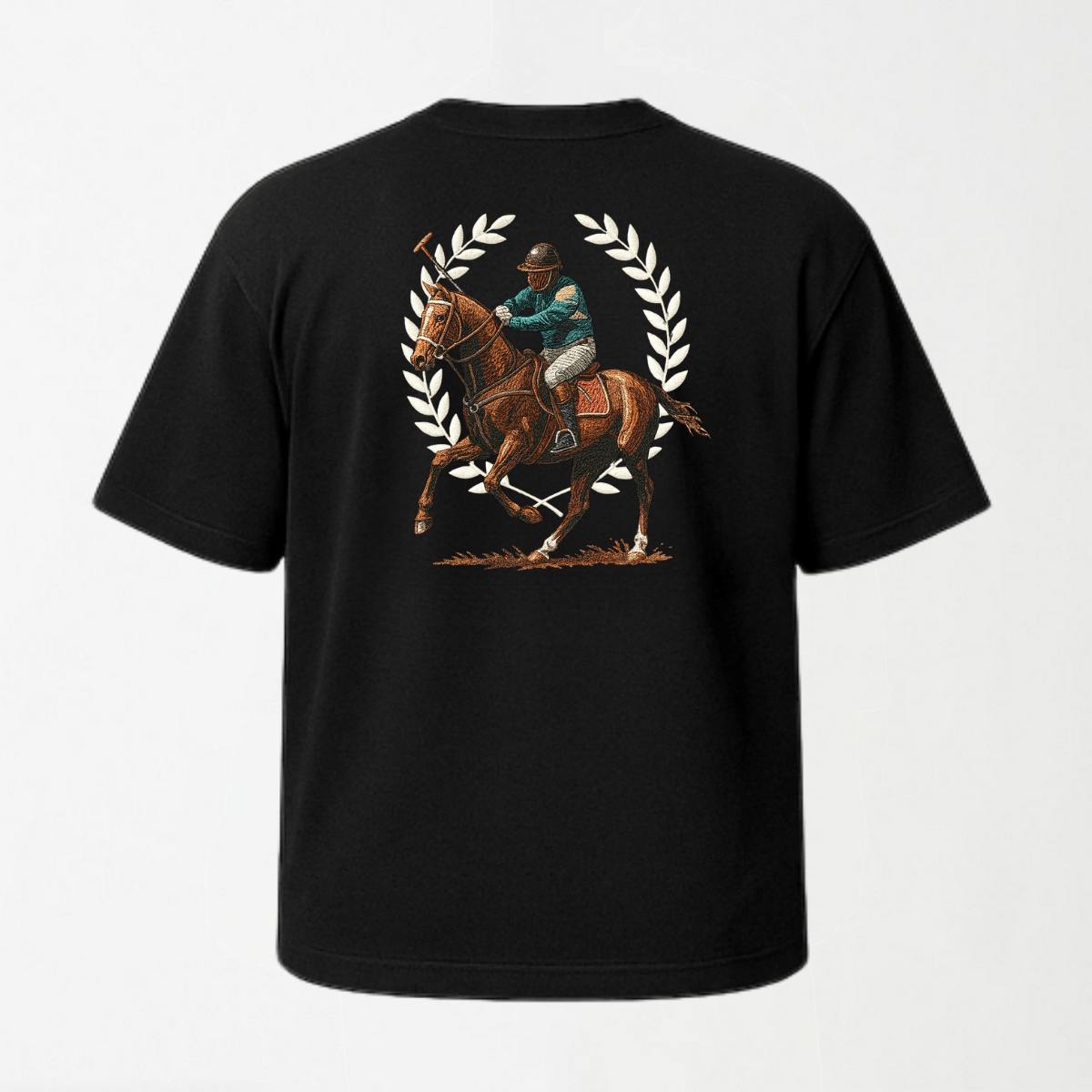 Polo Prestige - Round Neck Unisex T Shirt S - Premium Unisex Graphic T-Shirt | LEKSI Pakistan