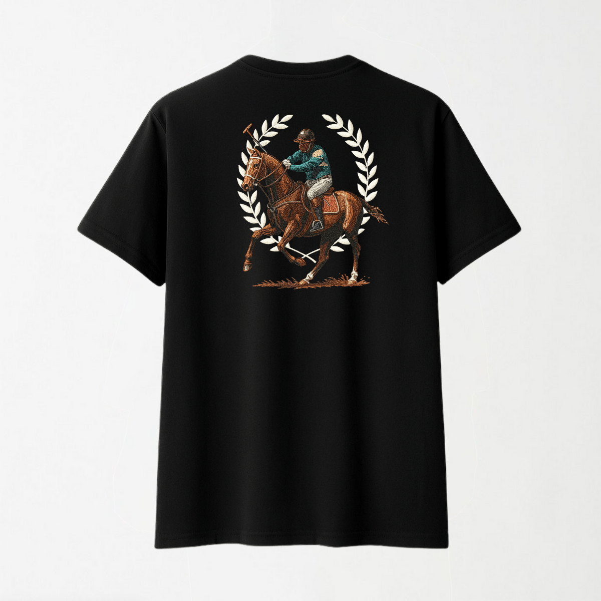 Polo Prestige - Round Neck Unisex T Shirt S - Premium Unisex Graphic T-Shirt | LEKSI Pakistan