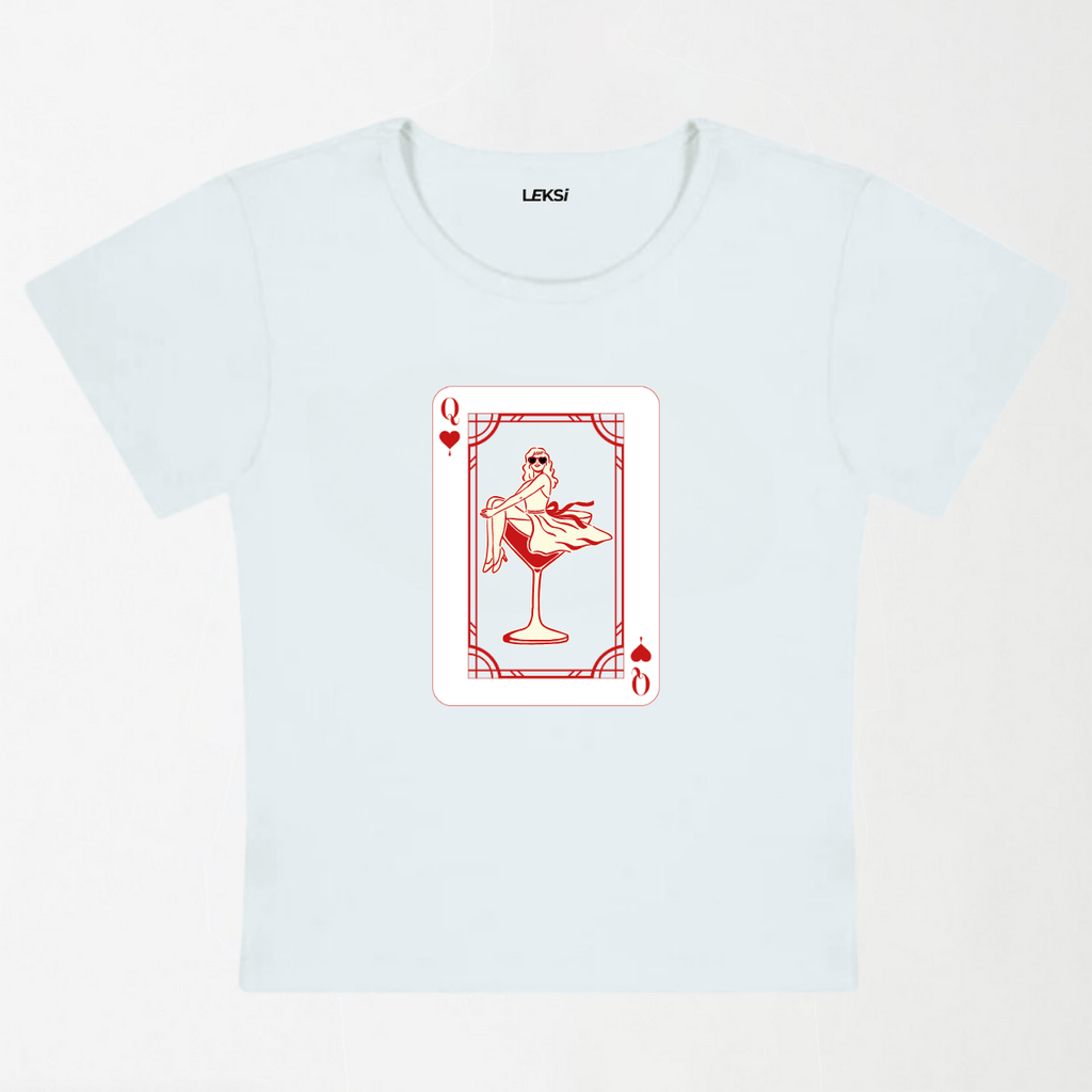 Queen Behavior Y2K Baby Tee XXS - Premium Unisex | LEKSI Pakistan