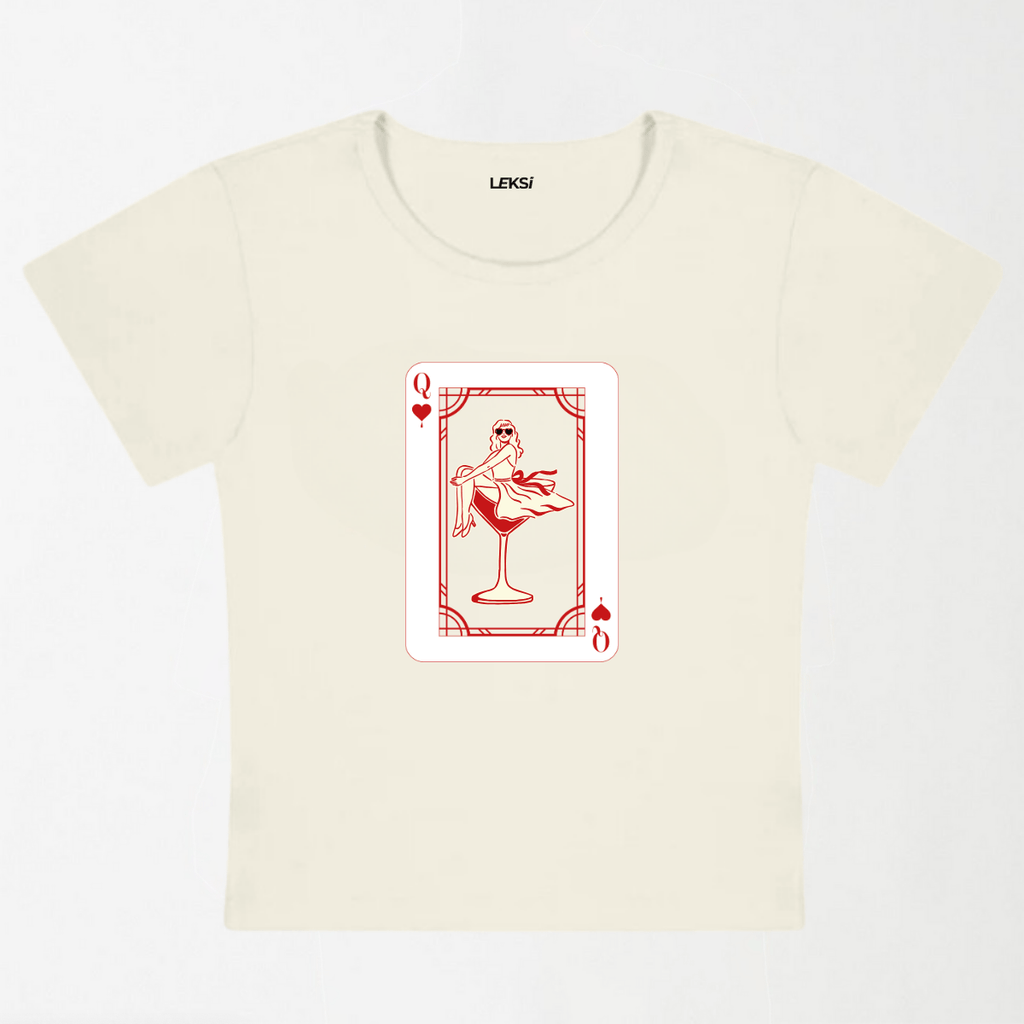 Queen Behavior Y2K Baby Tee XXS - Premium Unisex | LEKSI Pakistan