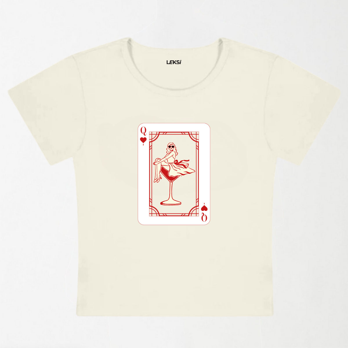 Queen Behavior Y2K Baby Tee XXS - Premium Unisex | LEKSI Pakistan