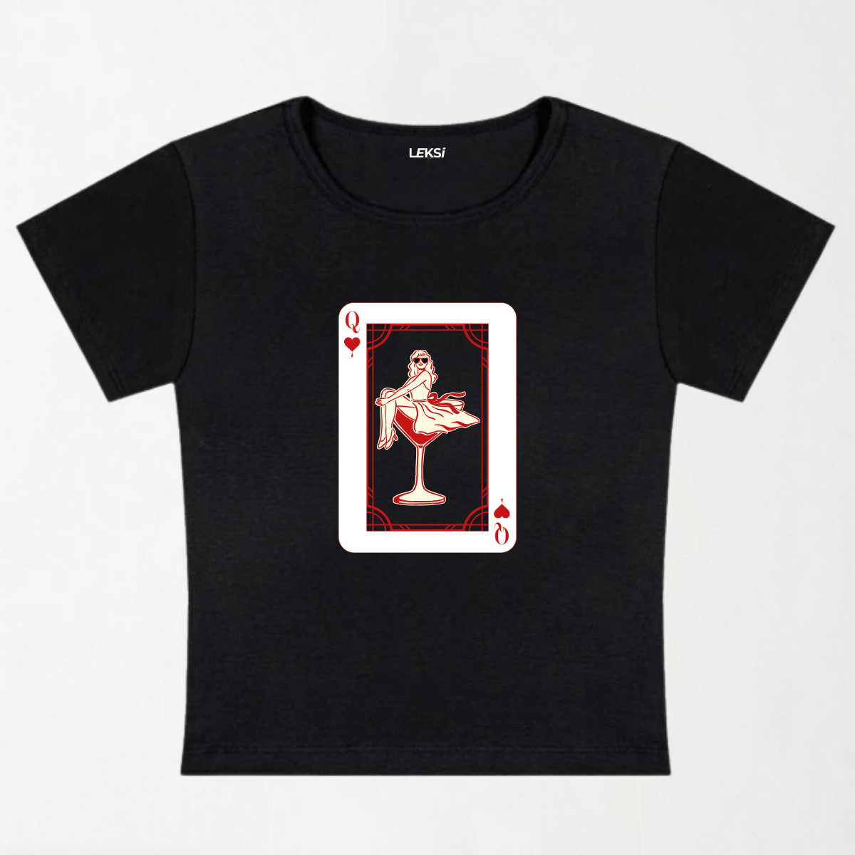 Queen Behavior Y2K Baby Tee XXS - Premium Unisex | LEKSI Pakistan