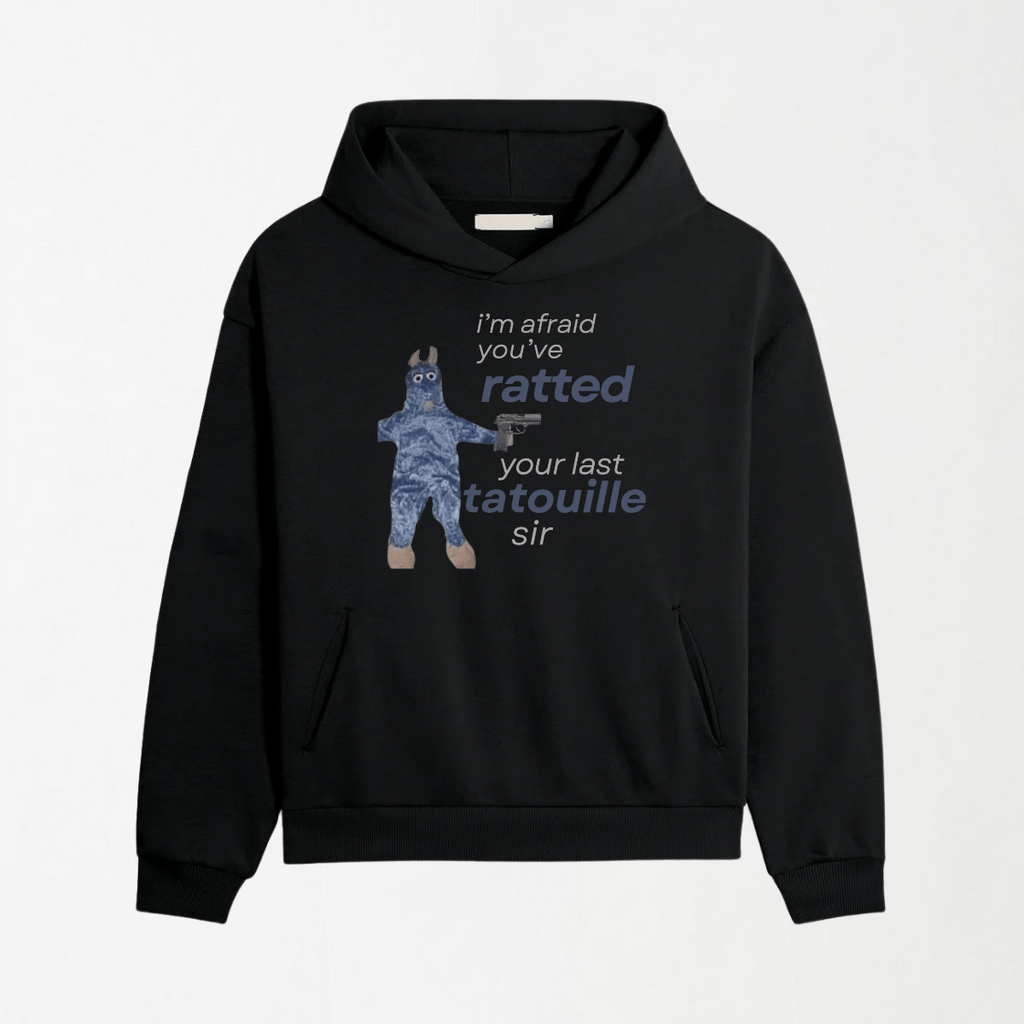 Ratted Last Tatouille - Graphic Hoodie S - Premium Unisex | LEKSI Pakistan