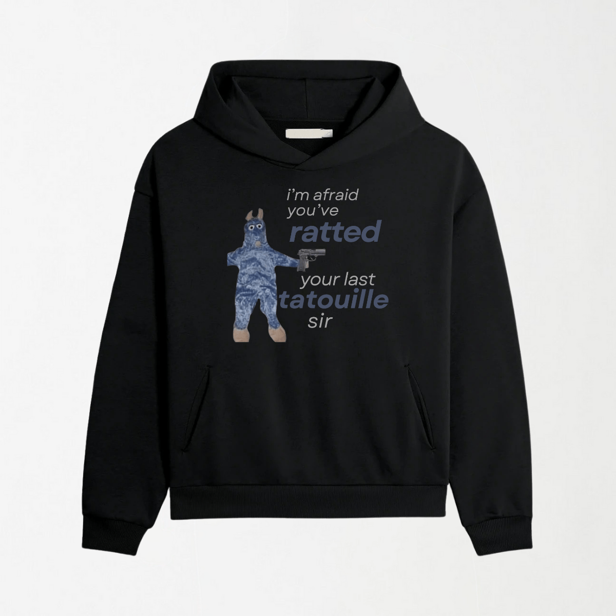 Ratted Last Tatouille - Graphic Hoodie S - Premium Unisex | LEKSI Pakistan