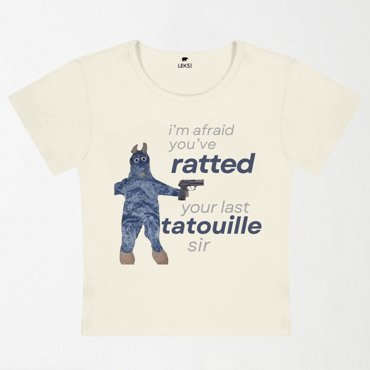 Ratted Last Tatouille Y2k Baby Tee XXS - Premium Unisex | LEKSI Pakistan