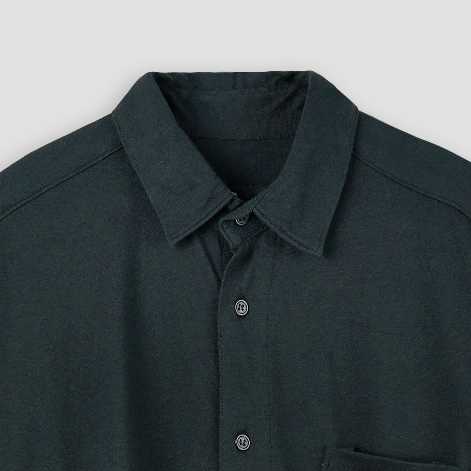 Raven Black Button Down XS - Premium Unisex | LEKSI Pakistan