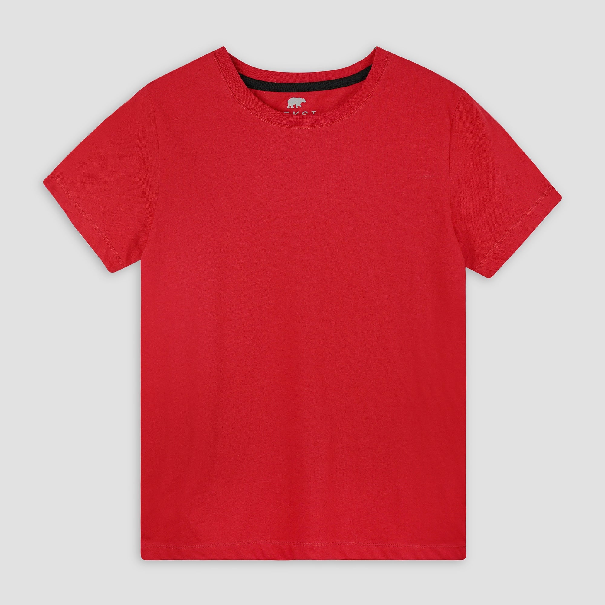 Red Crewneck Women's T-Shirt XS - Premium Unisex | LEKSI Pakistan