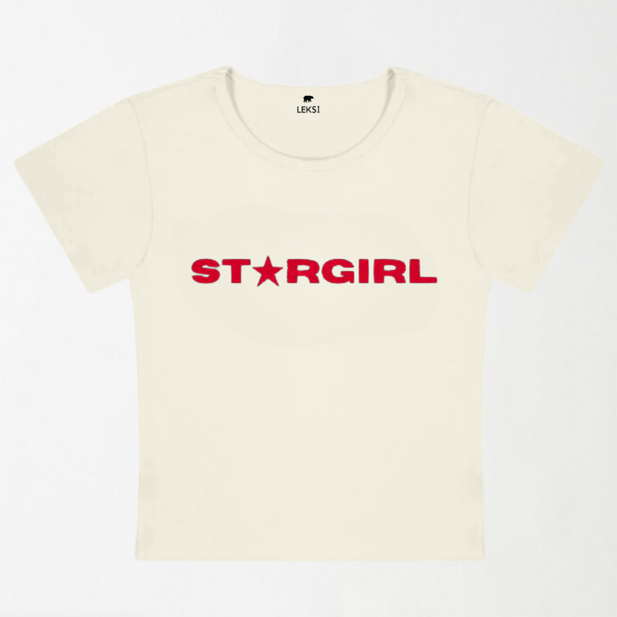 Red Stargirl Y2K Baby Tee XXS - Premium Unisex | LEKSI Pakistan
