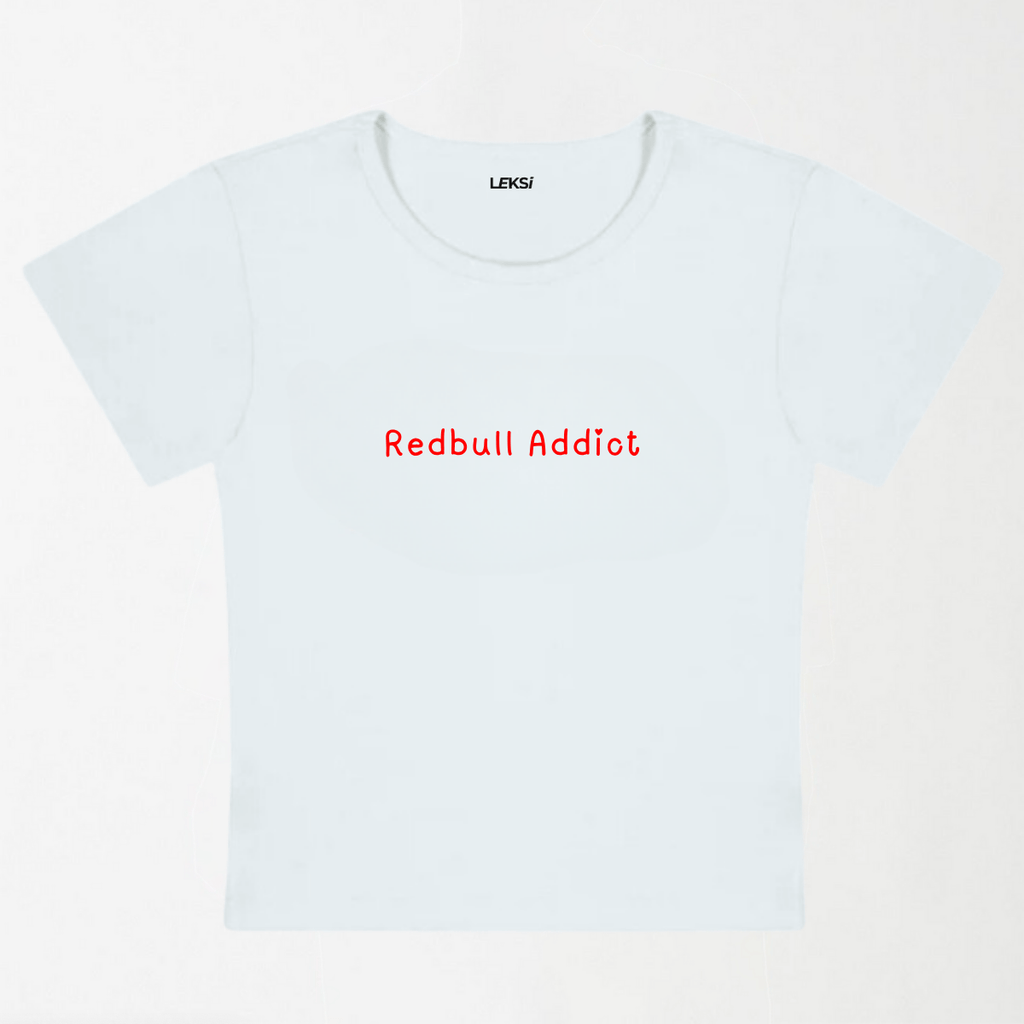 Redbull Addict Y2K Baby Tee XXS - Premium Unisex | LEKSI Pakistan