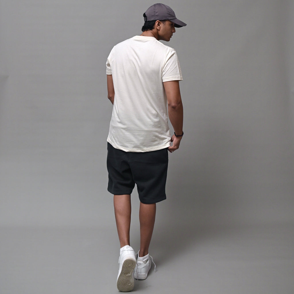 Redefined Charcoal Men’s Fleece Shorts S - Premium Unisex Men's Shorts | LEKSI Pakistan