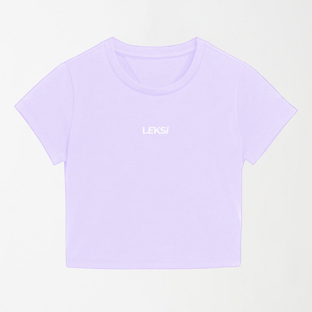 Redefined Lilac Cropped Top XXS - Premium Unisex | LEKSI Pakistan