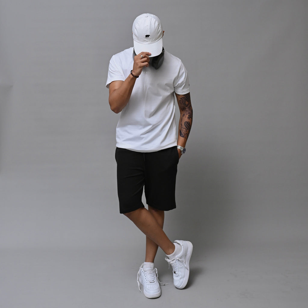 Redefined Men’s Coal Black Shorts XS - Premium Unisex Men's Shorts | LEKSI Pakistan