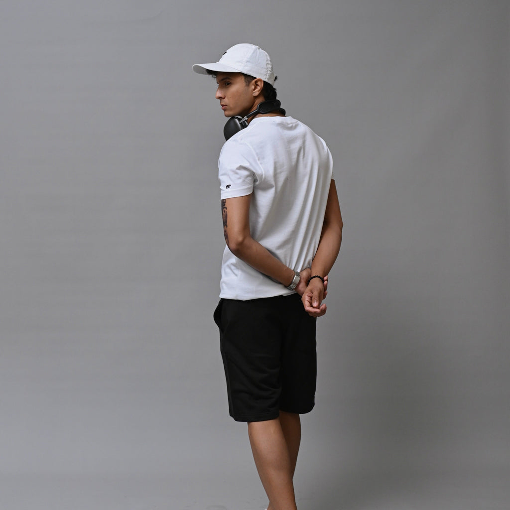 Redefined Men’s Coal Black Shorts XS - Premium Unisex Men's Shorts | LEKSI Pakistan