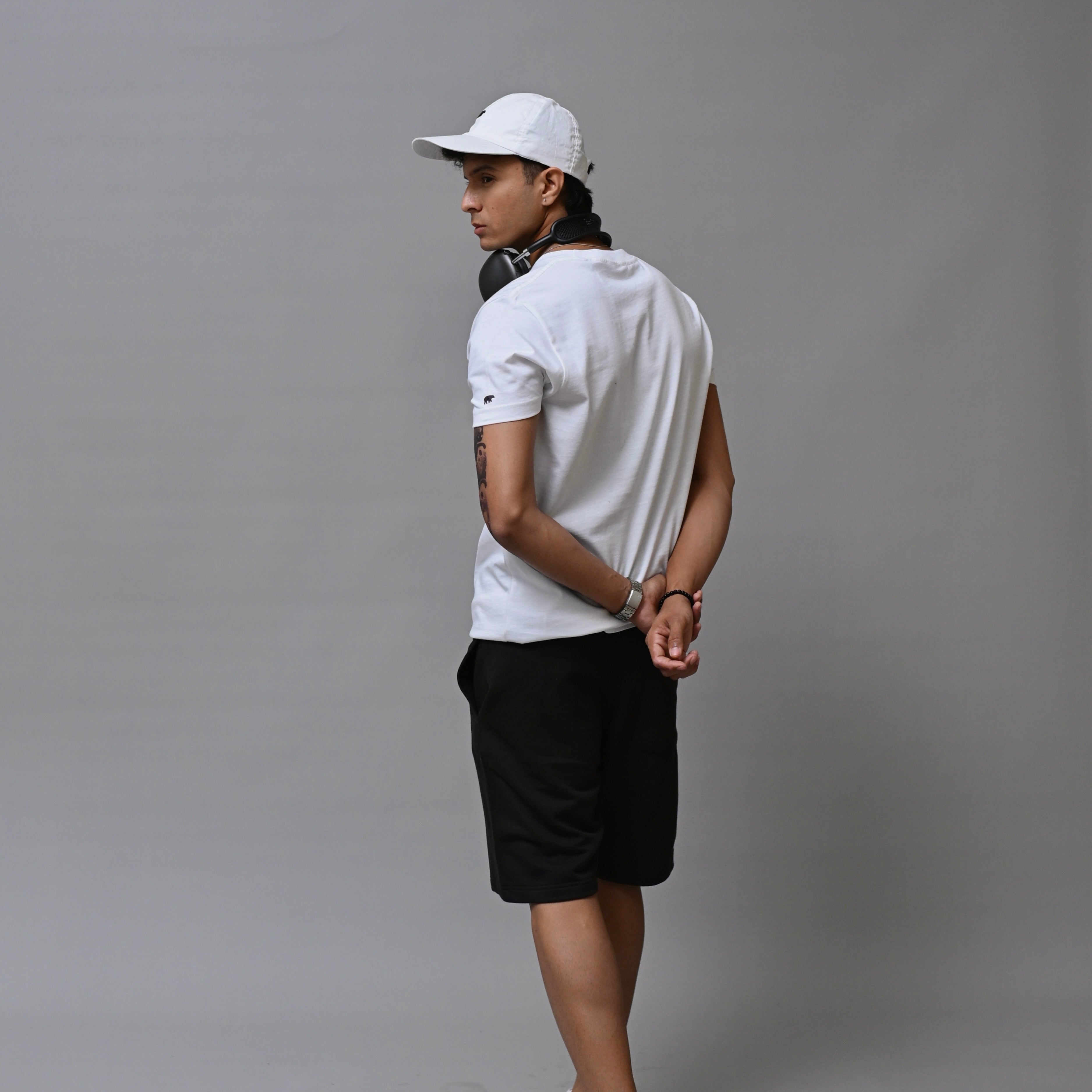 Redefined Men’s Coal Black Shorts XS - Premium Unisex Men's Shorts | LEKSI Pakistan