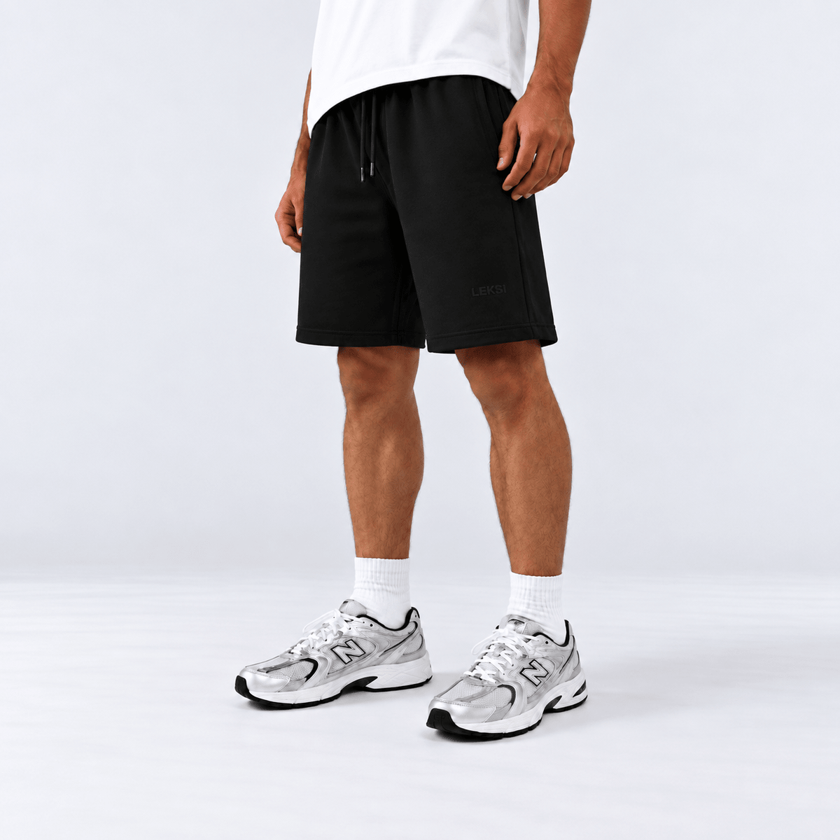 Redefined Men’s Coal Black Shorts XS - Premium Unisex Men's Shorts | LEKSI Pakistan