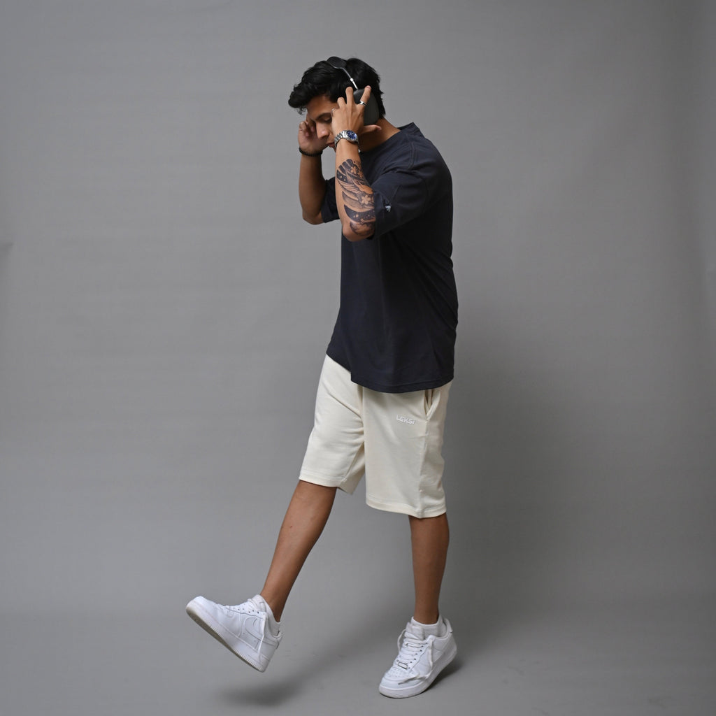Redefined Off White Men’s Shorts S - Premium Unisex Men's Shorts | LEKSI Pakistan