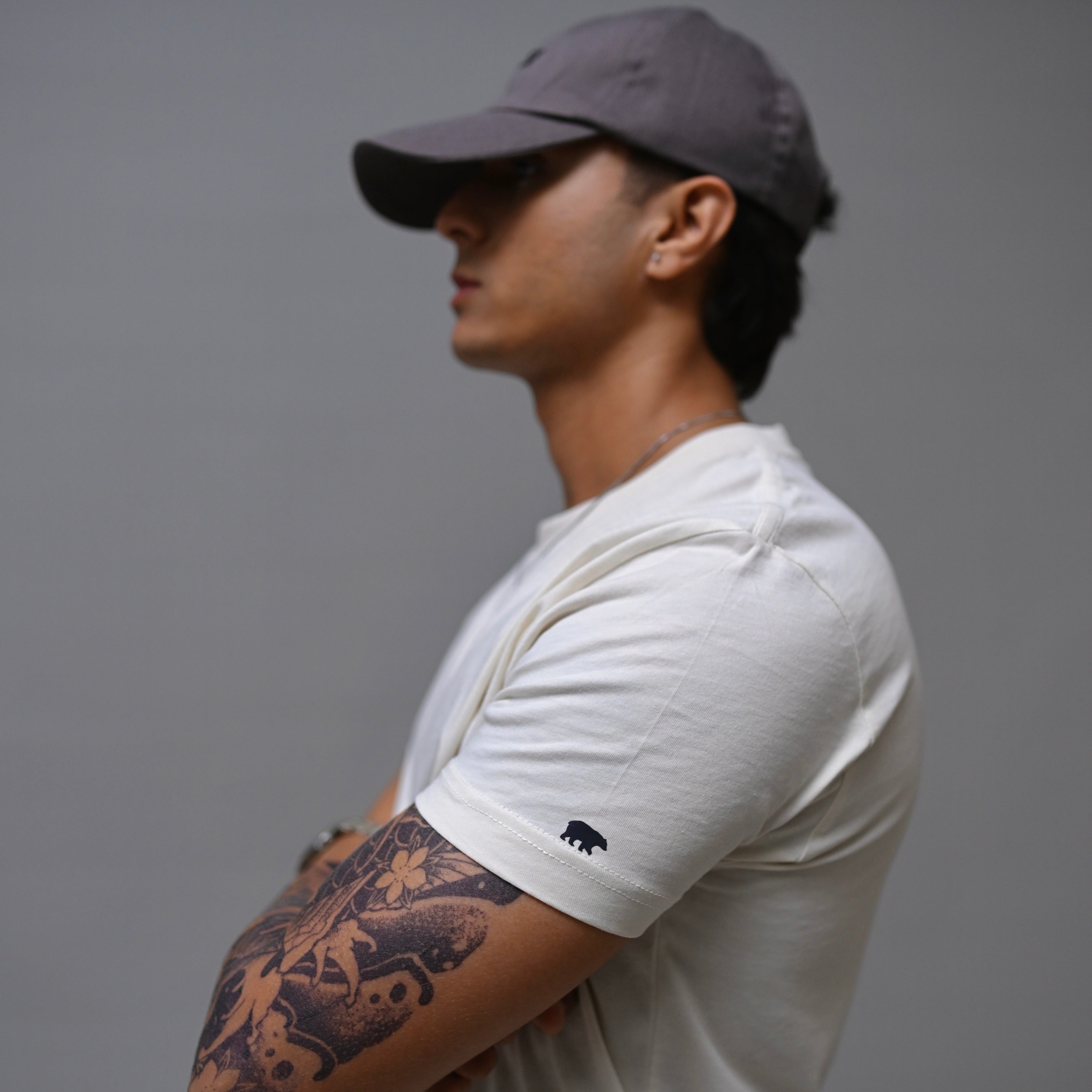 Redefined Off White Round Neck Unisex T-Shirt XS - Premium Unisex | LEKSI Pakistan