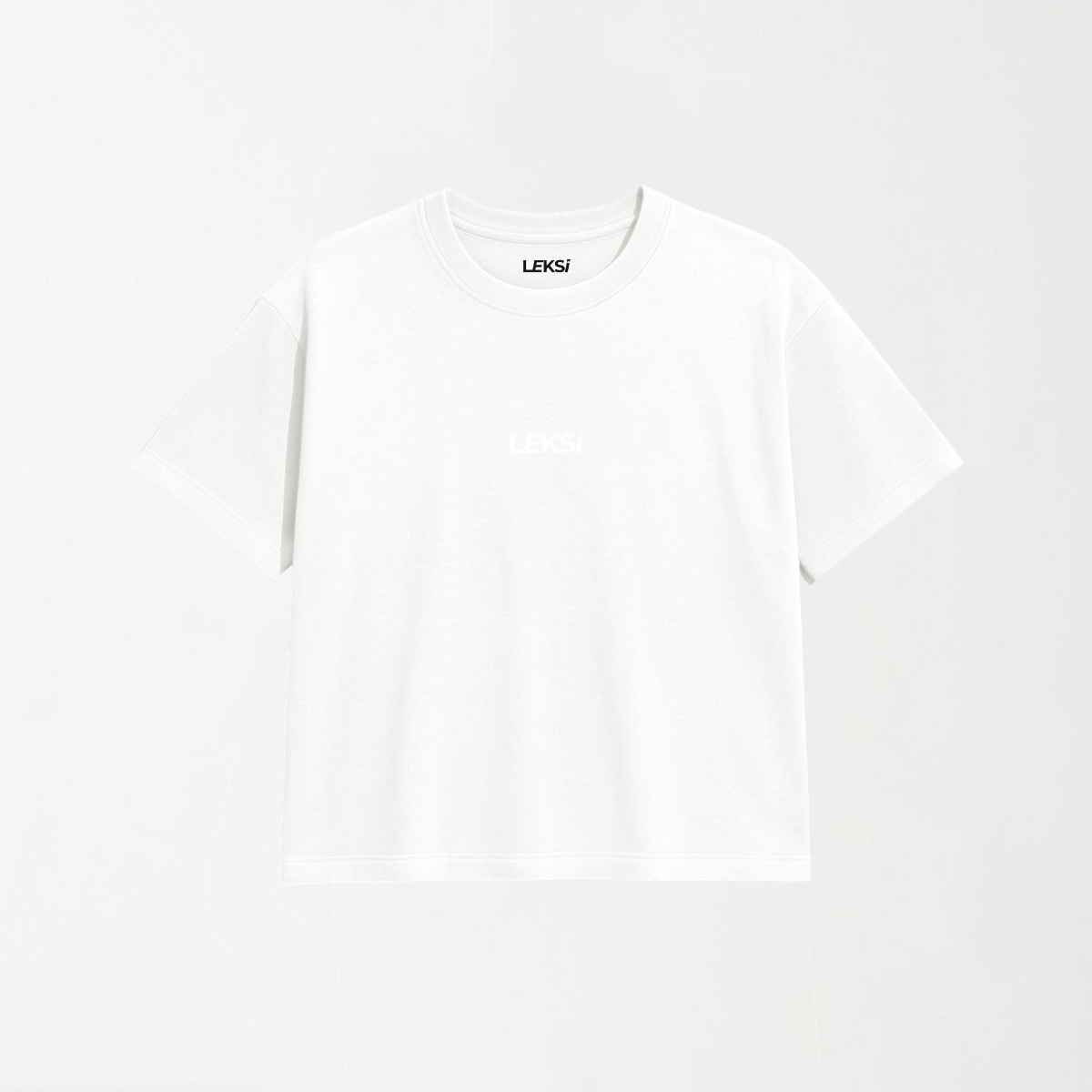 Redefined White Boxy Top XS - Premium Unisex | LEKSI Pakistan