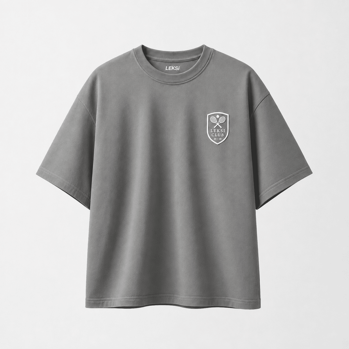 Resident At the Court Grey Oversized Tee XS - Premium Unisex Graphic T-Shirt | LEKSI Pakistan