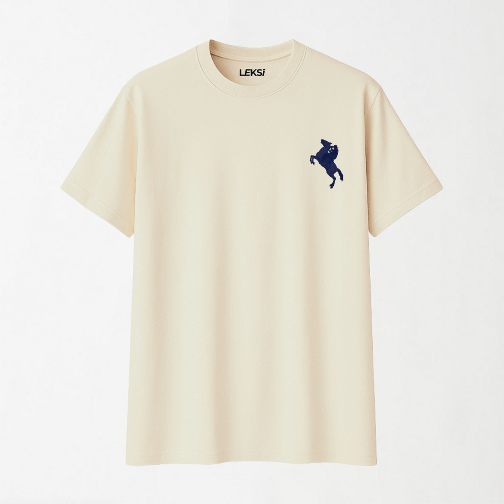 Rodeo - Round Neck Unisex T Shirt S - Premium Unisex Graphic T-Shirt | LEKSI Pakistan