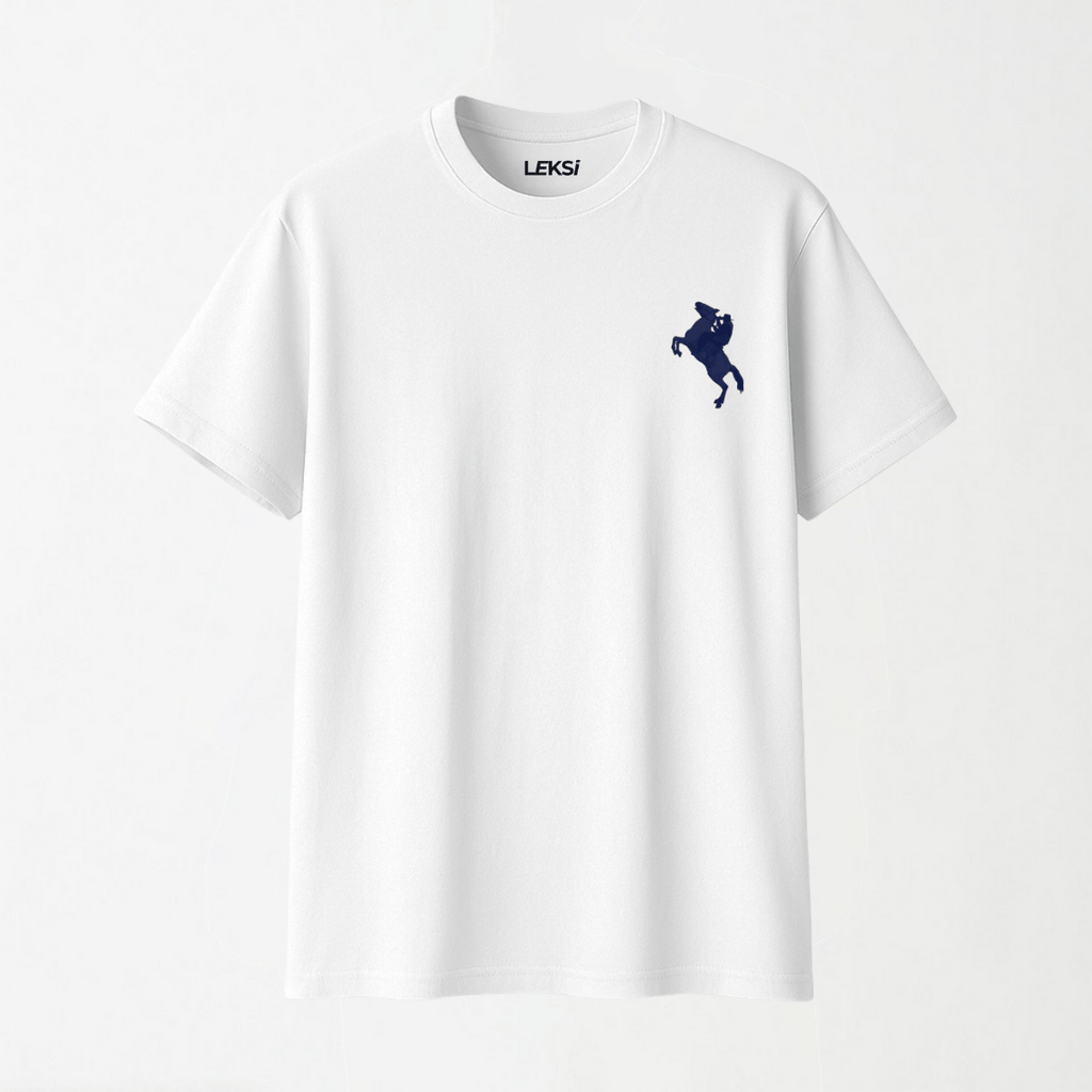 Rodeo - Round Neck Unisex T Shirt S - Premium Unisex Graphic T-Shirt | LEKSI Pakistan