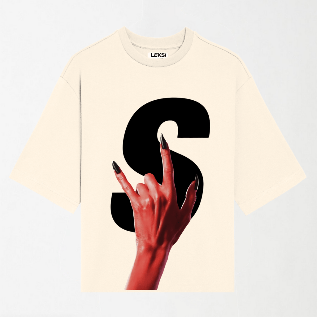 Saint Hand - Round Neck Unisex T Shirt S - Premium Unisex Graphic T-Shirt | LEKSI Pakistan