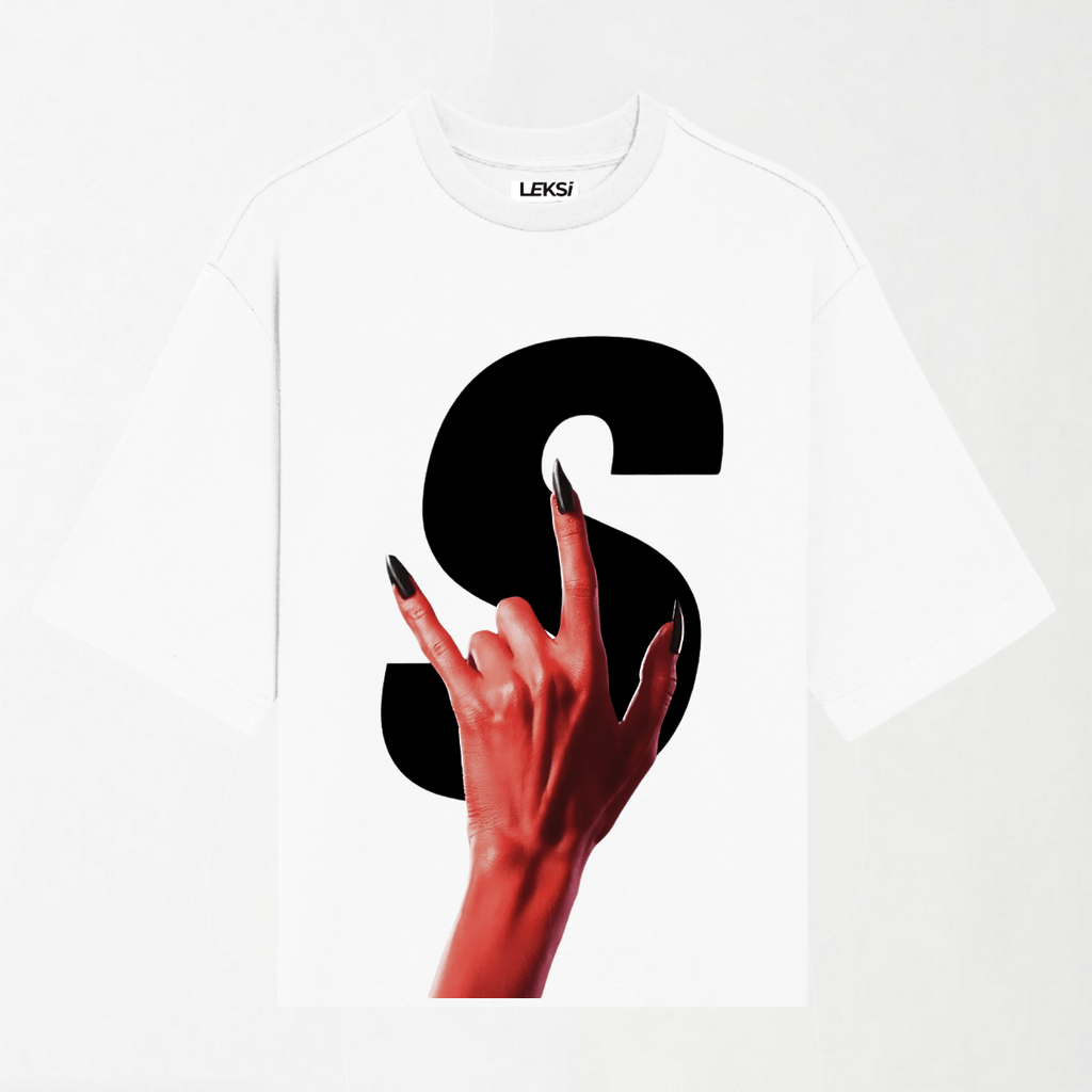 Saint Hand - Round Neck Unisex T Shirt S - Premium Unisex Graphic T-Shirt | LEKSI Pakistan